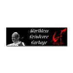 Gefilte Fist Pope Bumper Sticker