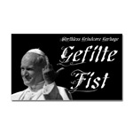 Gefilte Fist Rectangular Pope Sticker