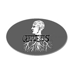 Gefilte Fist Self Titled Oval Sticker